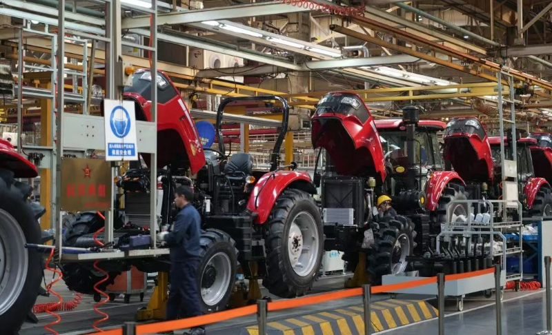 开工第一天 中国一拖马力全开！